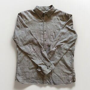 Brooks Brothers Red Fleece Plaid Button Up Shirt Men's L Cotton